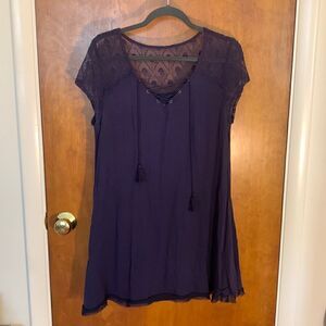 GUC navy blue dress from Francesca’s! Size L